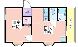 ハイツエルムの物件間取画像